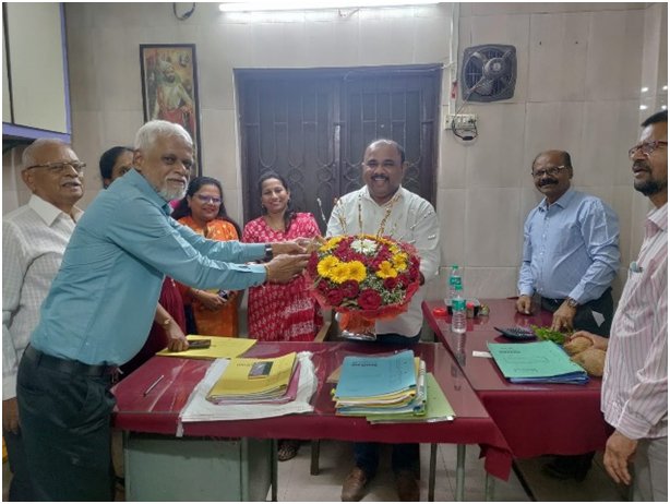 प्रशासकाकडून संस्थेचा कार्यभार स्वीकारून त्यांचा निरोप समारंभ-21 मार्च 2023